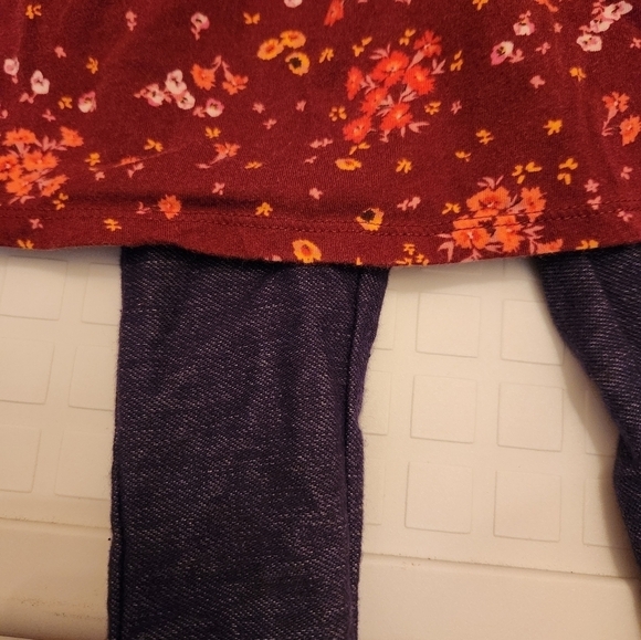 Baby old navy dress and leggings set - Picture 2 of 6